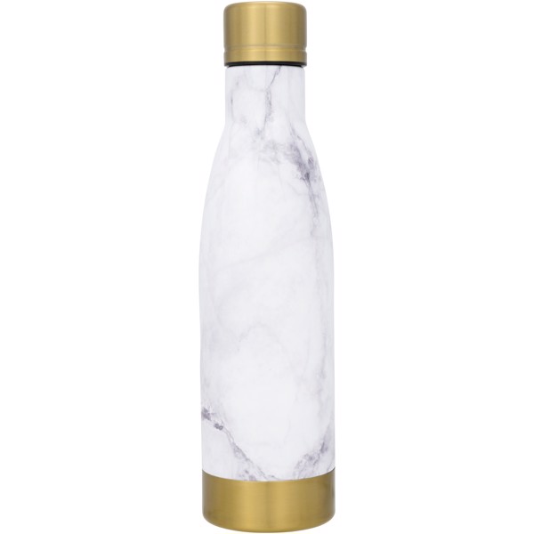 Botella con aislamiento de cobre al vacío con aspecto de már