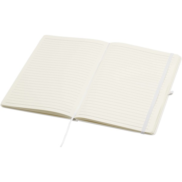 Spectrum Plus A5 hard cover notebook - White