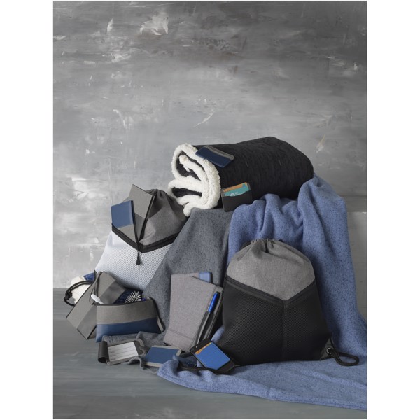 Pim heathered fleece plaid blanket