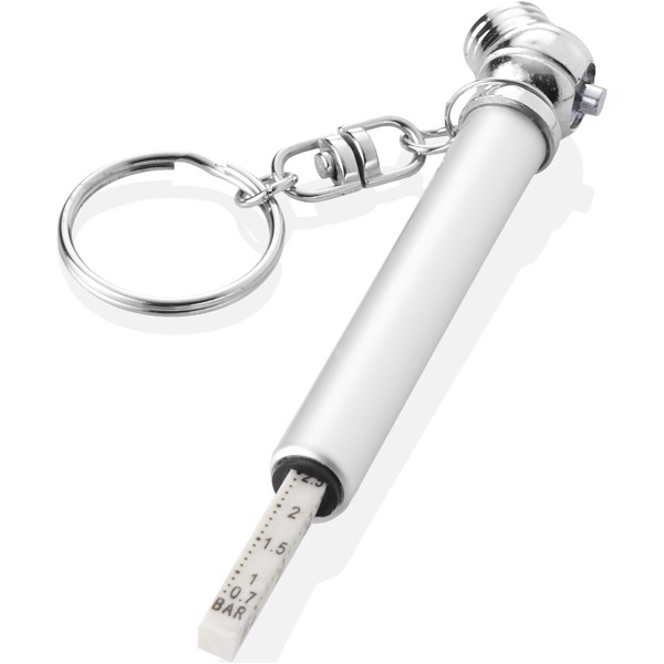 Camber tyre gauge - Silver