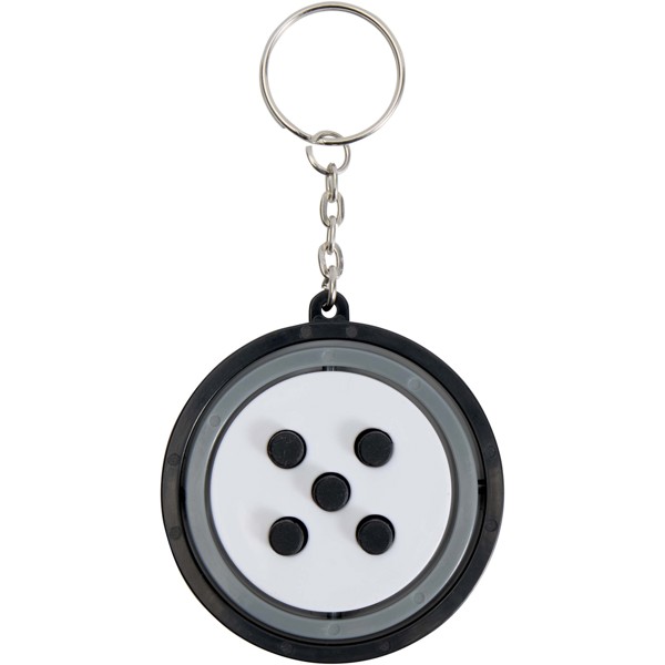 Spinx recycled plastic gyroscope fidget keychain