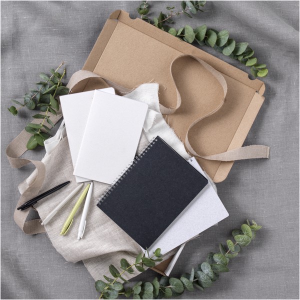 Fabia crush paper cover notebook - White
