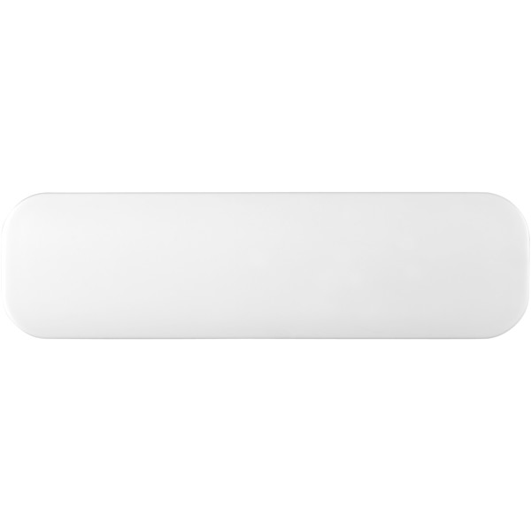 Edge 2000 mAh power bank - White / Solid black