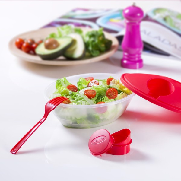 Salad Container Kaprex - Red