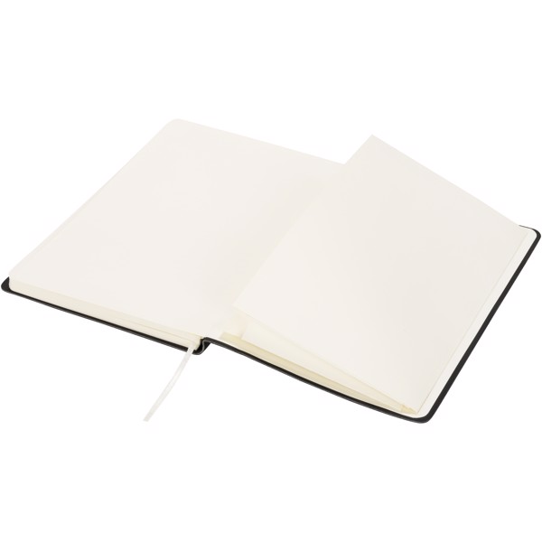 Liberty soft-feel notebook - Solid black