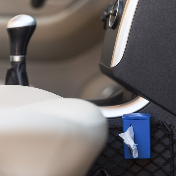 Waste Bag Dispenser Bluck - White