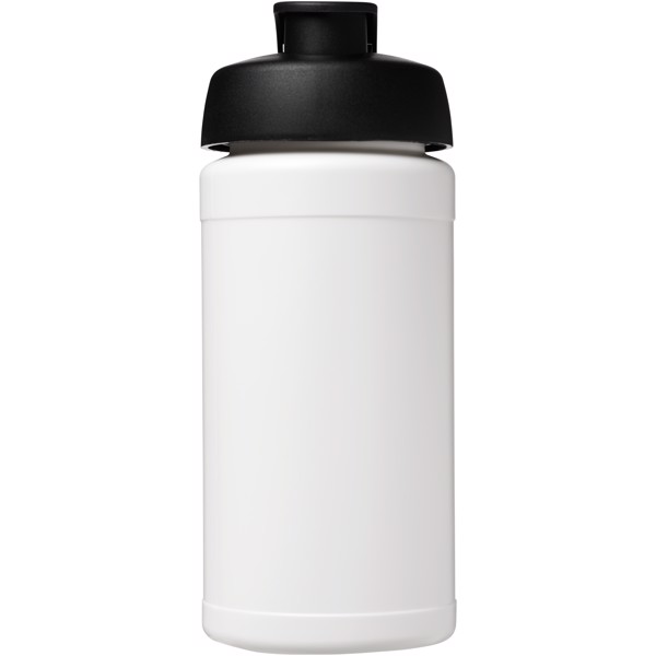Baseline™ Plus Bidón deportivo con Tapa Flip de 500 ml - Blanco / Negro intenso