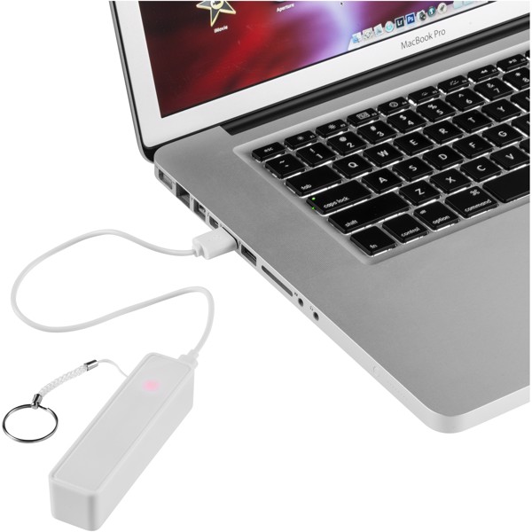 Jive 2000 mAh power bank - White