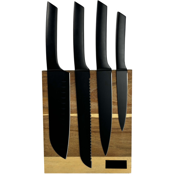 SCX.design K04 kitchen knives and cutting board set