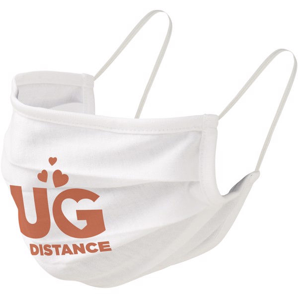 Calla GOTS organic face mask - White