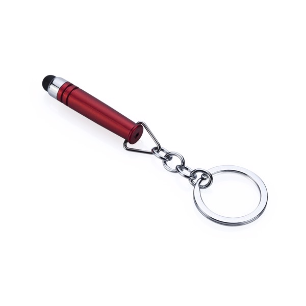 Stylus Touch Pen Keyring Indur - Silver