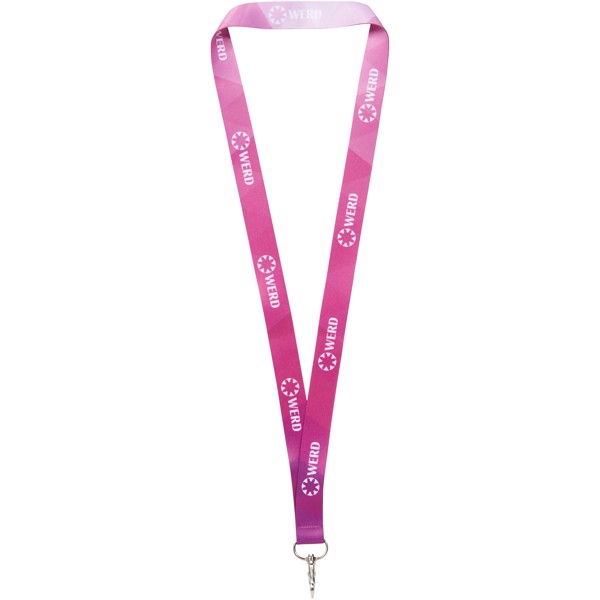 Lana sublimation lanyard - White / 20mm