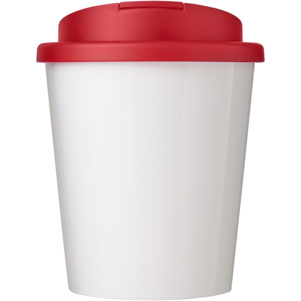 Termo hrnek Brite-Americano Espresso® 250 ml s uzávěrem odolným proti rozlití - Bílá / Červená s efektem námrazy