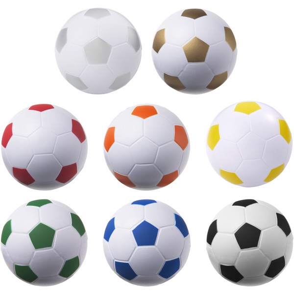Balón de fútbol antiestrés "Football" - Rojo / Blanco