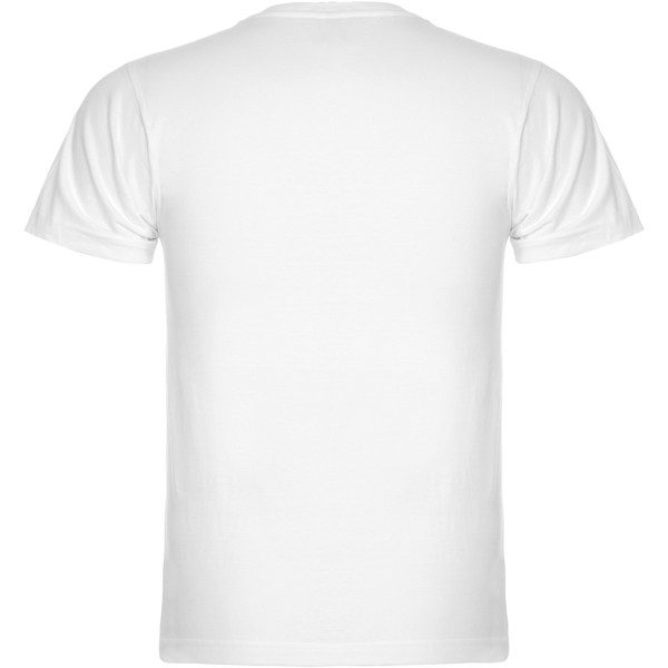 Samoyedo short sleeve men's v-neck t-shirt - White / XL