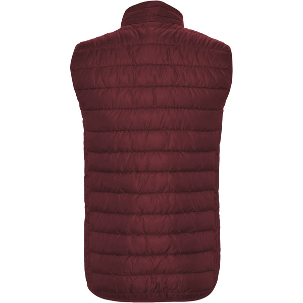 Oslo men's insulated bodywarmer - Garnet / roly-2XL
