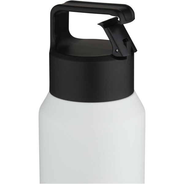 Astra 600 ml RCS recycled stainless steel copper vacuum insulated water bottle (carbonated safe) - White