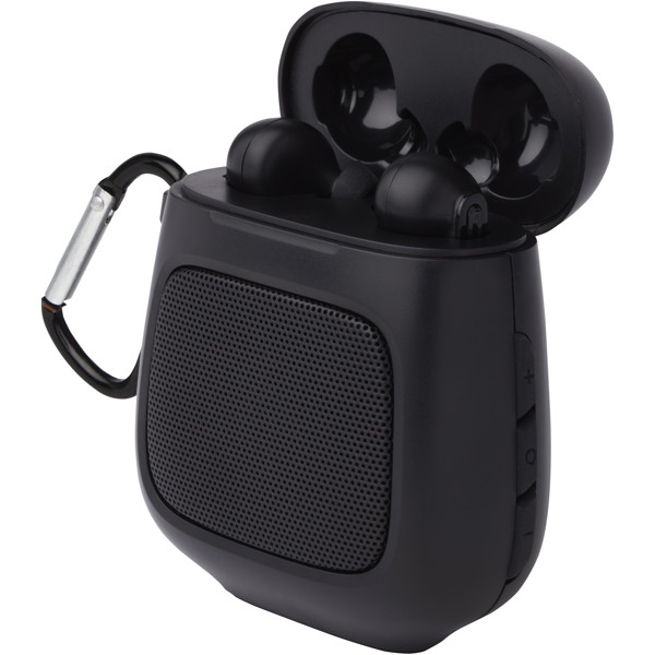 Remix auto pair True Wireless earbuds and speaker