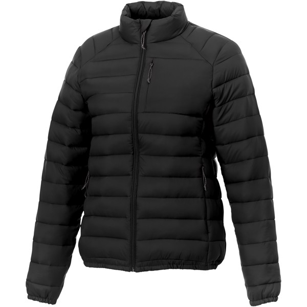 Athenas women's insulated jacket - Solid black / M