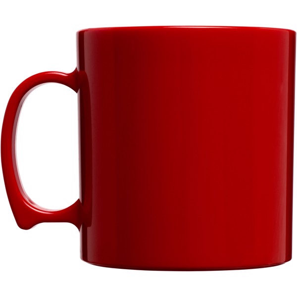 Plastový hrnek Standard 300 ml - Červená s efektem námrazy