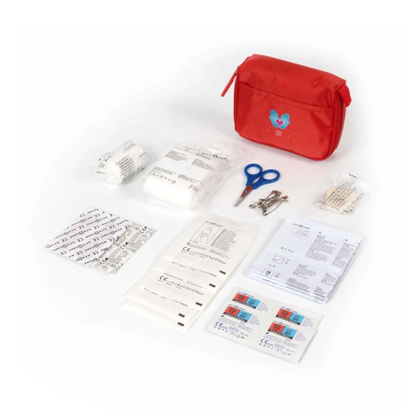 Basic 31-piece First Aid kit - Red