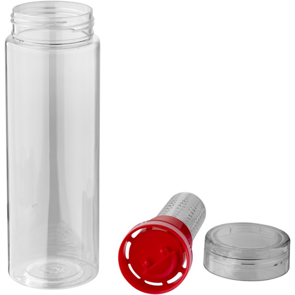 Fruiton 740 ml Tritan™ infuser sport bottle - Red