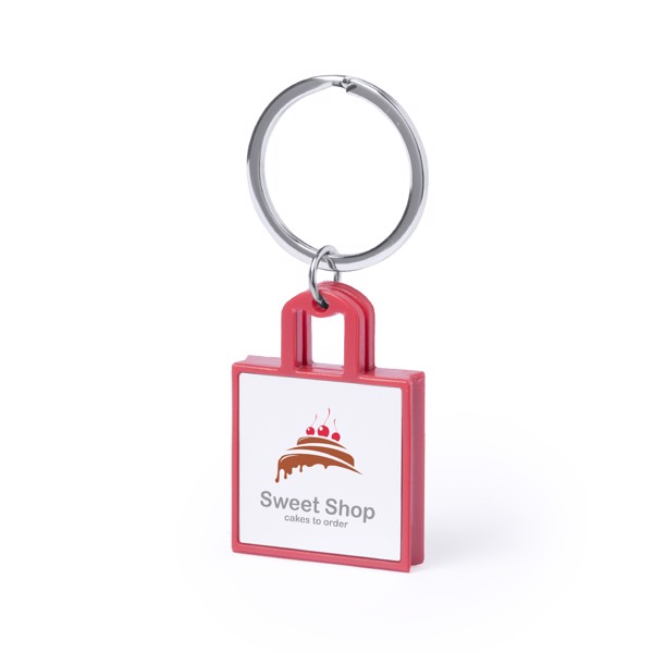 Keyring Coin Fliant - Yellow