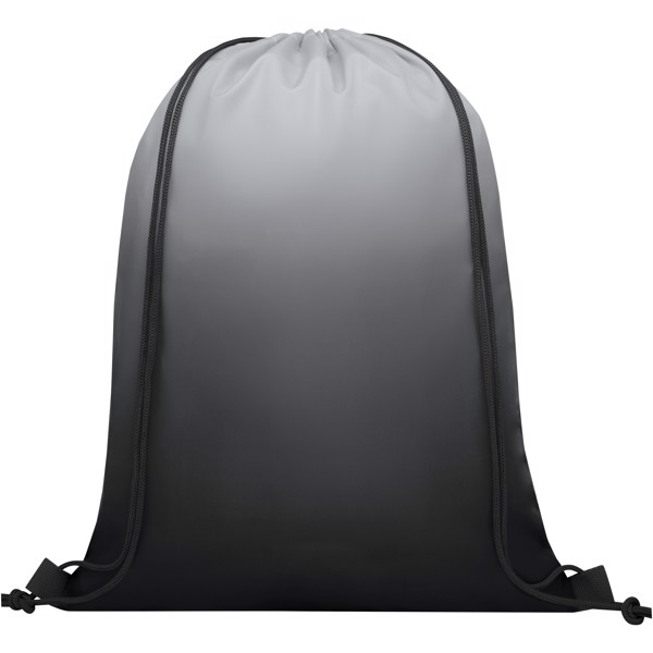 Oriole gradient drawstring backpack - Solid black