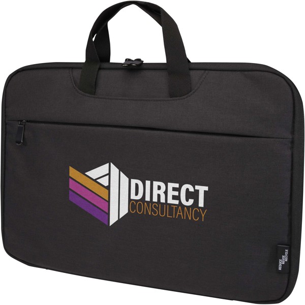Libra 14” 2-in-1 GRS recycled laptop case 3L - Heather Charcoal