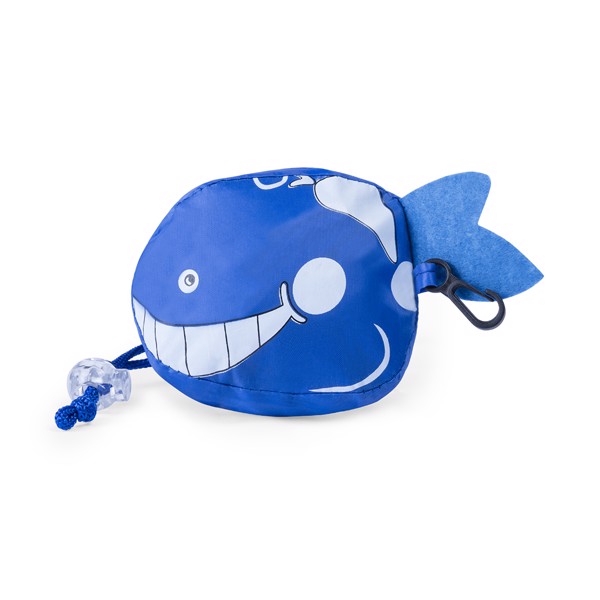 Foldable Drawstring Bag Kissa - White