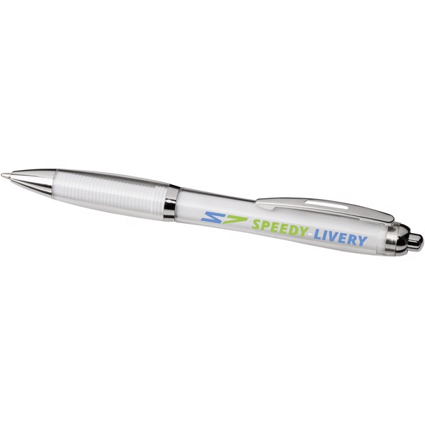 Nash PET ballpoint pen - Transparent clear