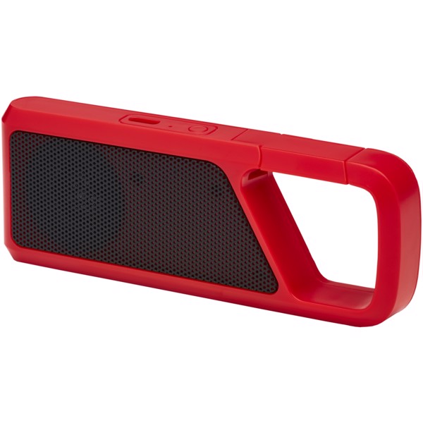 Bluetooth® reproduktor Clip-Clap 2 - Červená s efektem námrazy
