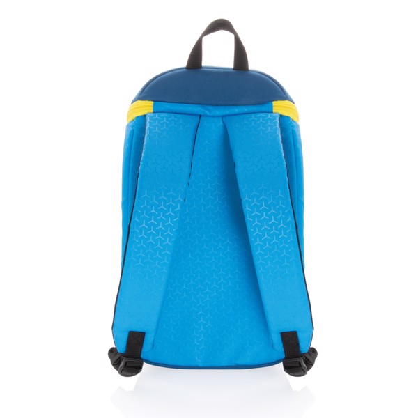Hiking cooler backpack 10L - Blue / Yellow