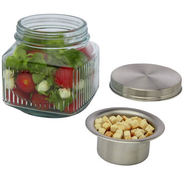 Lechug recycled glass salad pot