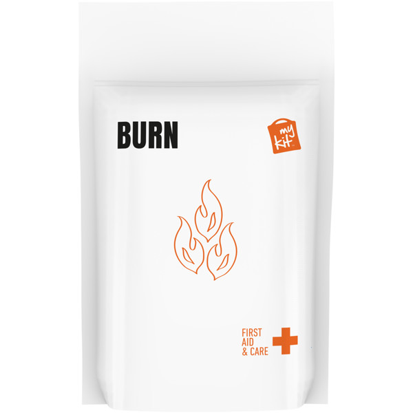 MiniKit Burn First Aid Kit with paper pouch - White