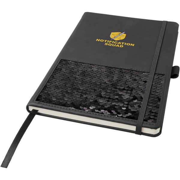 Sequin A5 notebook