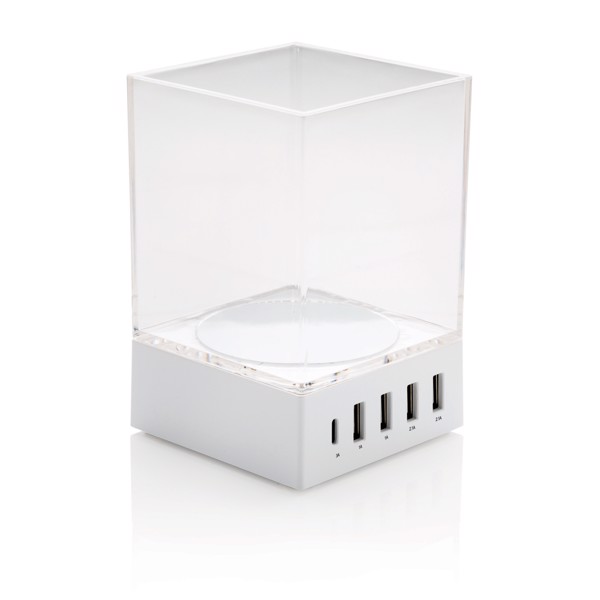 Pen holder USB charger