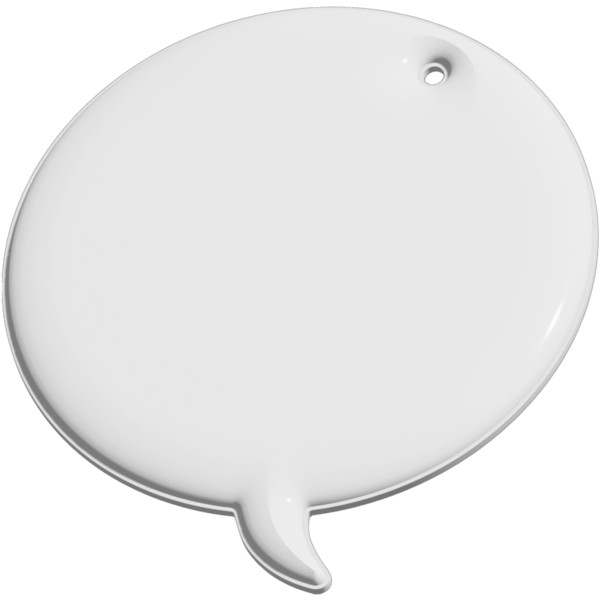 RFX™ H-09 callout reflective PVC hanger - White