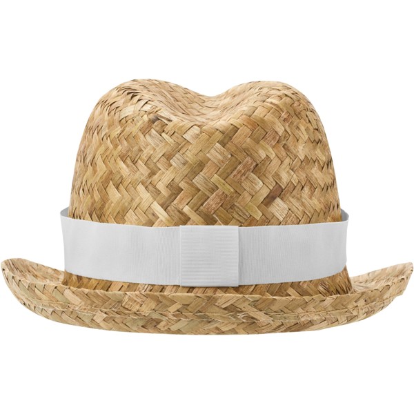 Pricus straw hat - White / Natural