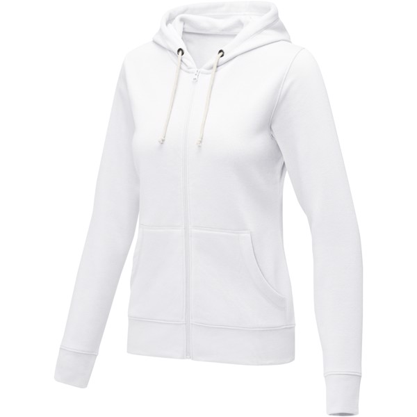 Theron women’s full zip hoodie - White / S
