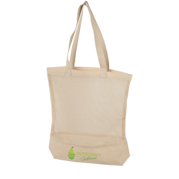 Bolsa de compras de algodón de malla "Maine"