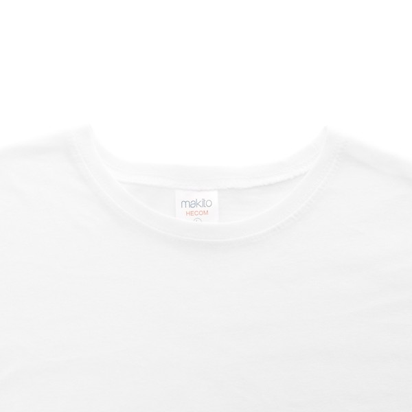 Adult White T-Shirt Hecom - White / S