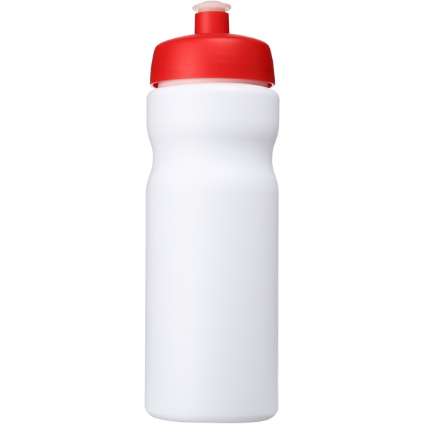 Baseline® Plus 650 ml sportovní lahev - Bílá / Červená s efektem námrazy