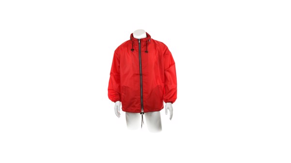 Raincoat Garu - Red / XXL