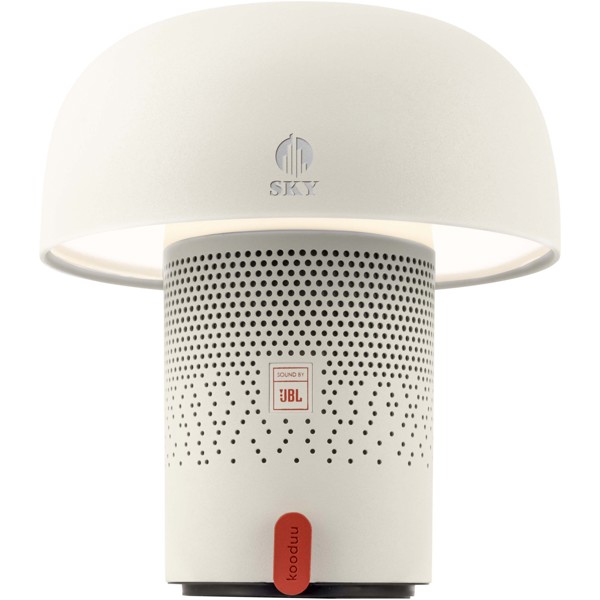 Kooduu Sensa Play JBL portable speaker and lamp - White
