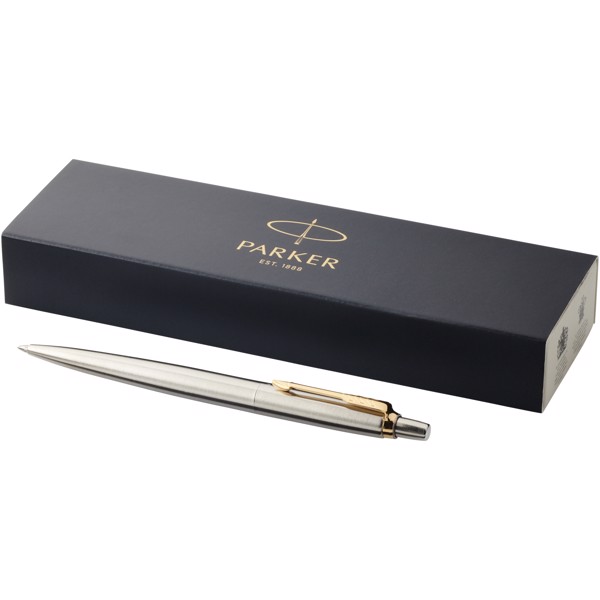 Parker Jotter SS ballpoint pen (blue ink)