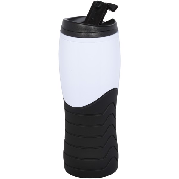 Vaso de 400 ml "Tracker" - Blanco