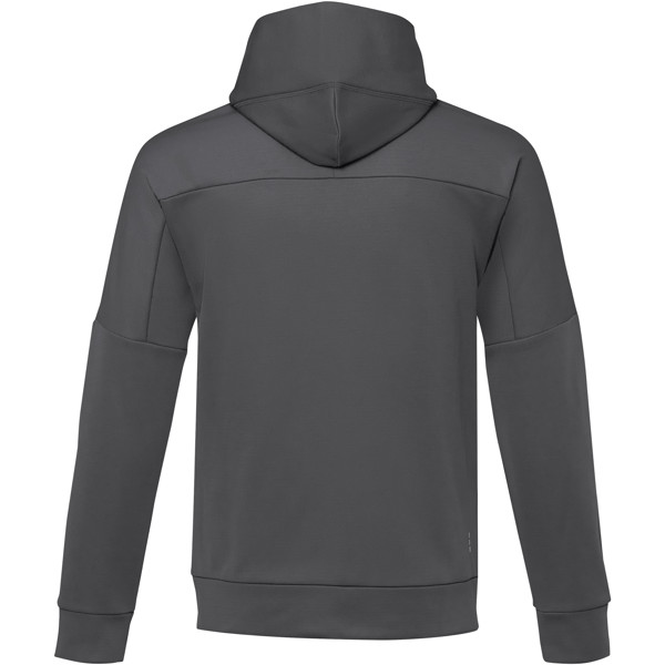 Nubia men's performance full zip knit jacket - Storm Grey / 2XL