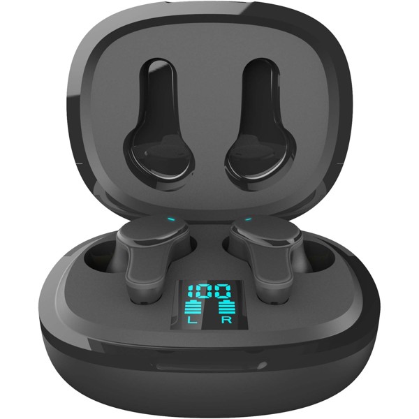 Prixton TWS159 ENC and ANC earbuds - Black
