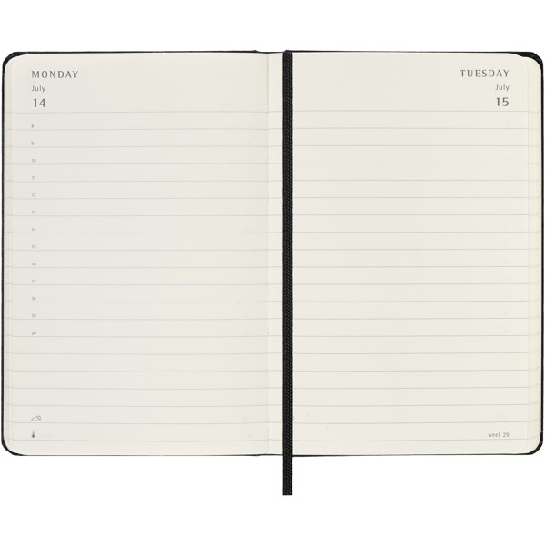 Moleskine hard cover 12 month PK daily planner